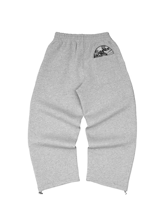 Grey Disc W Pants